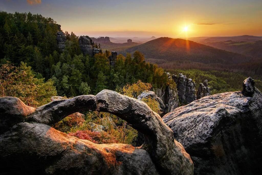 Apartment Tour Bohemian Switzerland Horni Podluzi ภายนอก รูปภาพ